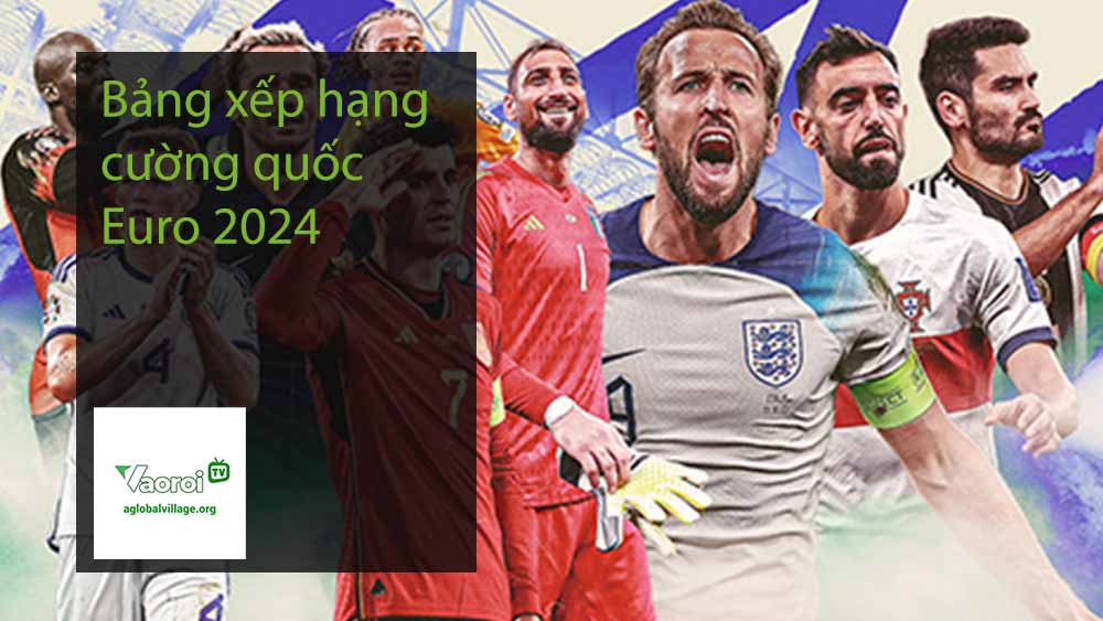Bảng xếp hạng cường quốc Euro 2024